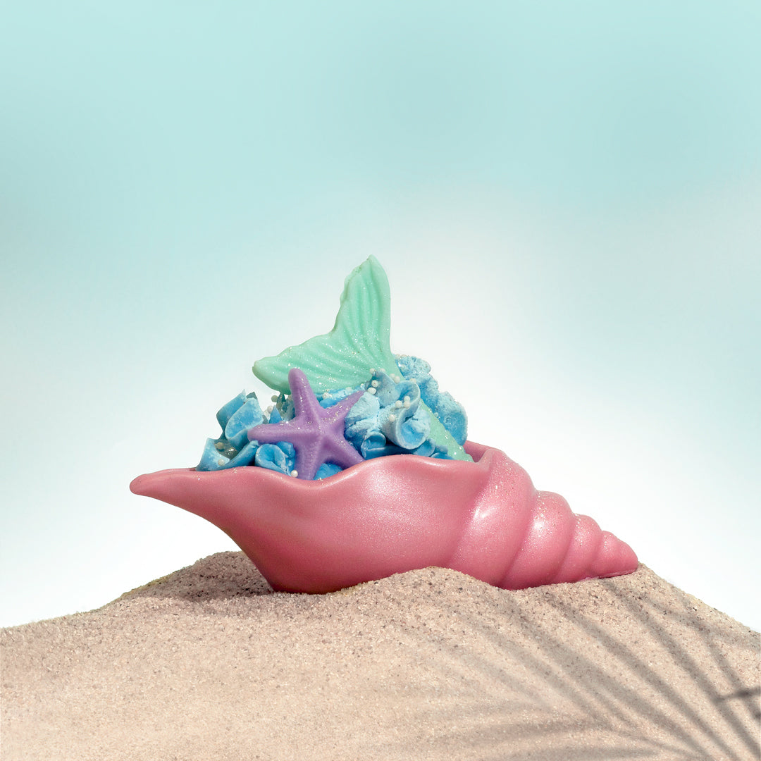 Seashell Soap Bar | Ocean-Themed Soap | Nectar Life