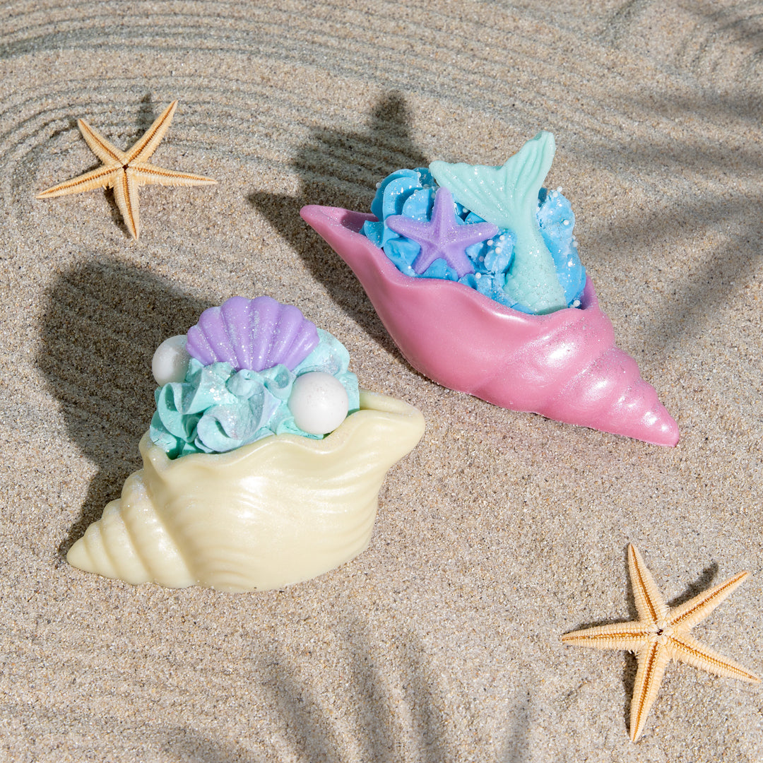 Seashell Soap Bar | Ocean-Themed Soap | Nectar Life