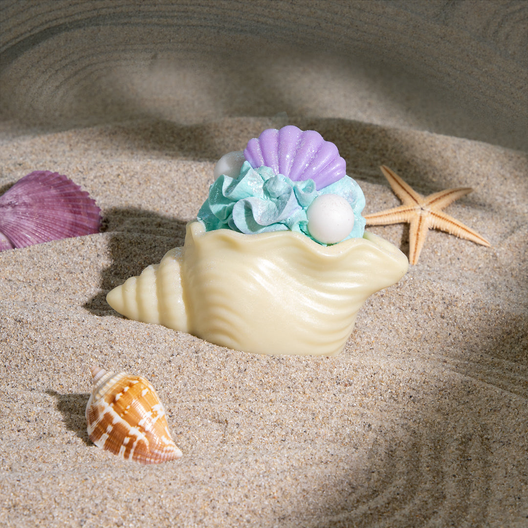 Seashell Soap Bar | Ocean-Themed Soap | Nectar Life