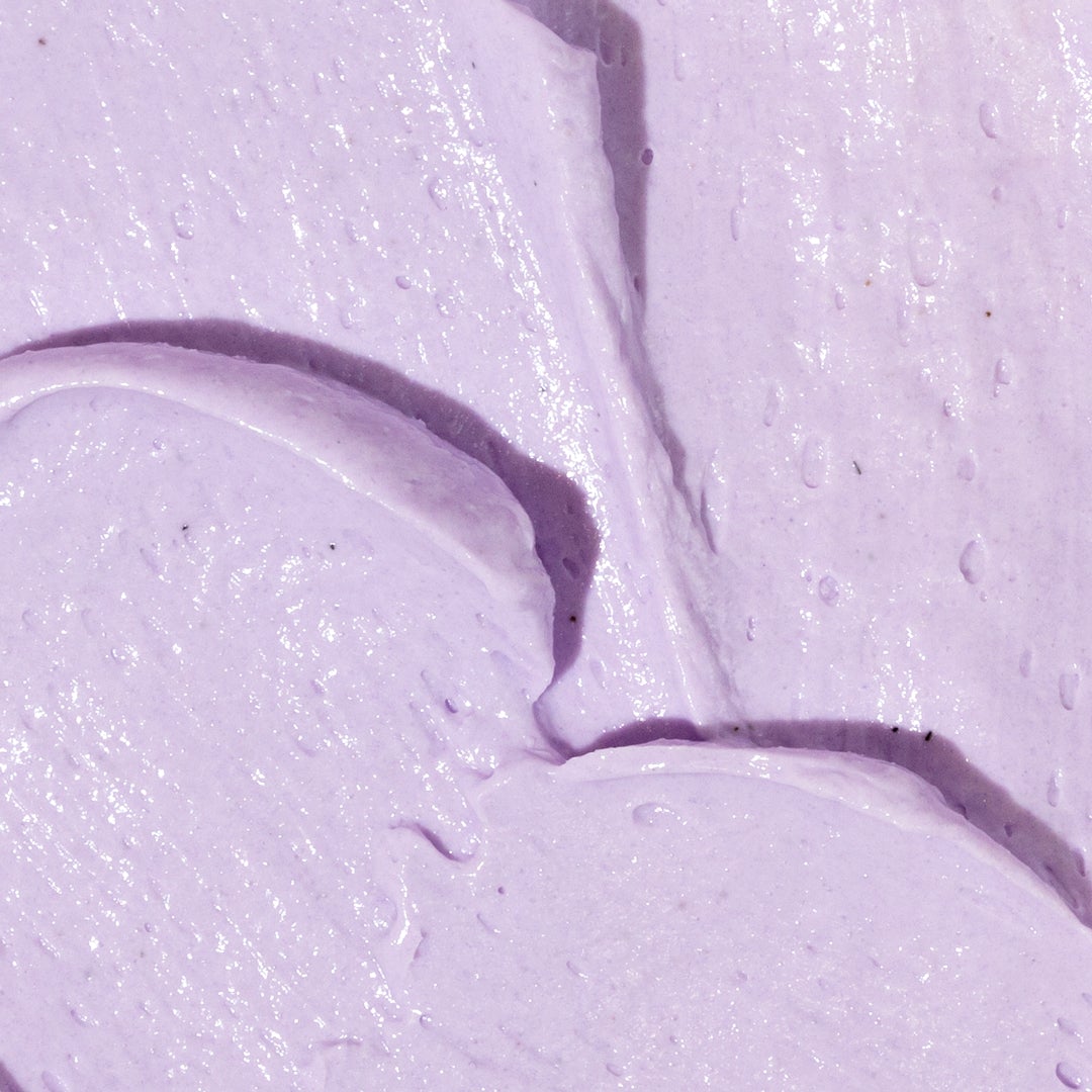 lavender blossom yogurt body peel texture